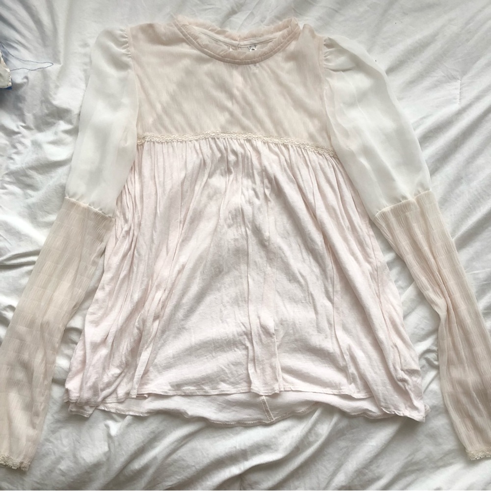 free people princess long sleeve top